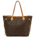 Puerto Banus Neverfull MM, &pound;995, Handbags, Brown, Canvas, Back view
